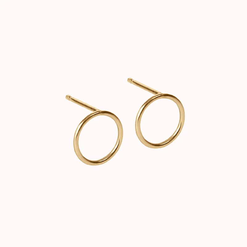 Make Your Outfit Shine With Discounted Jewelry Large Circle Stud Earrings