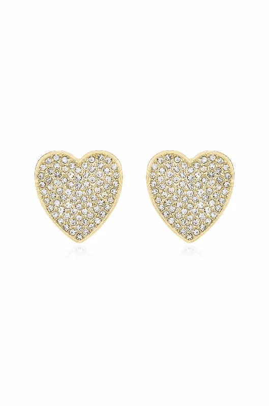 Fine Jewelry, Limited-Time Offers Available Love On Down Crystal Heart Stud Earrings