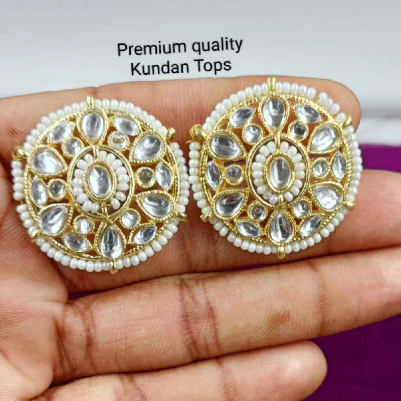 Personalized Jewelry Sale – Unique Gifts At Low Prices Manisha Jewellery Gold Plated Kundan Stone Stud Earrings