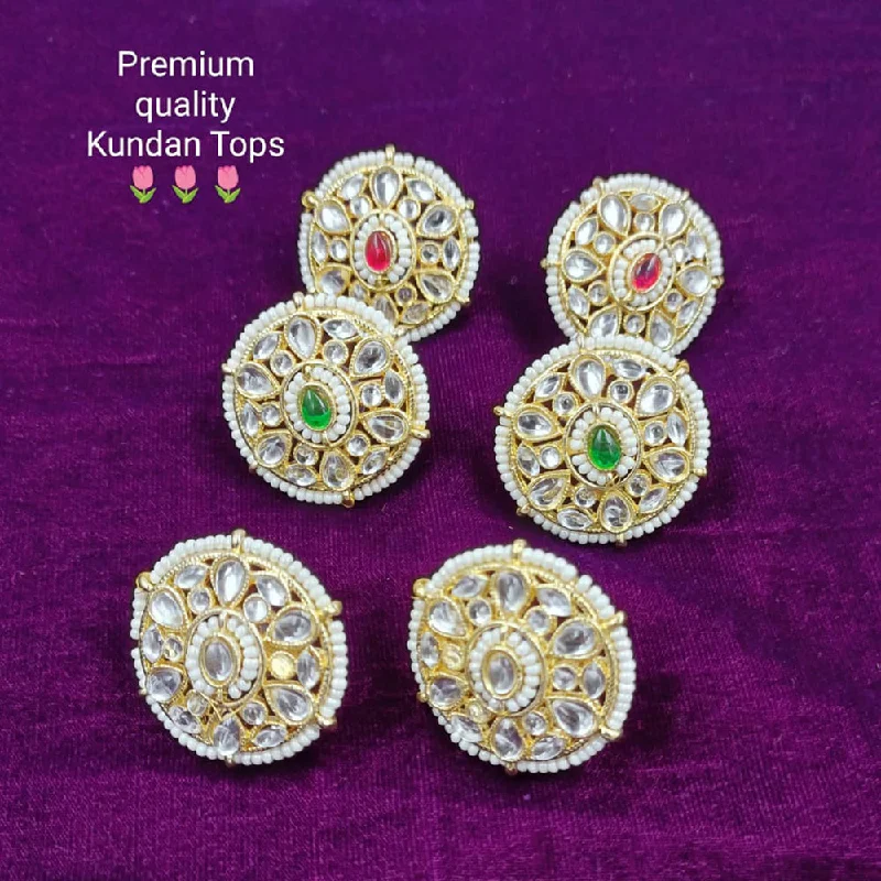 Personalized Jewelry Sale – Meaningful Gifts At Great Prices Manisha Jewellery Gold Plated Kundan Stud Earrings