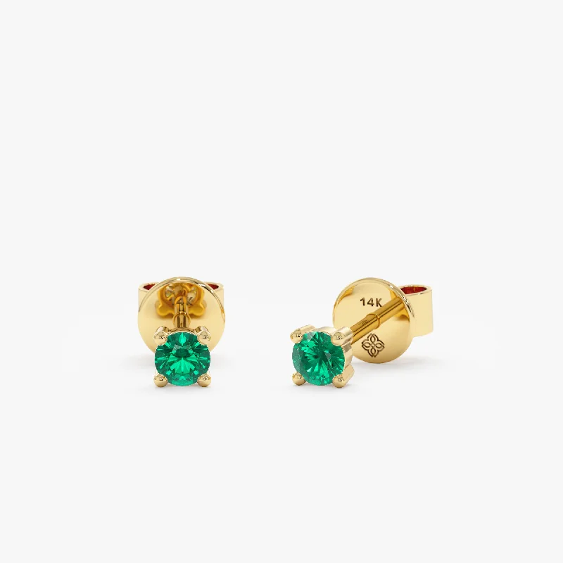 Sparkle More For Less – Jewelry Sale Happening Now Emerald Stud Earrings, Susie