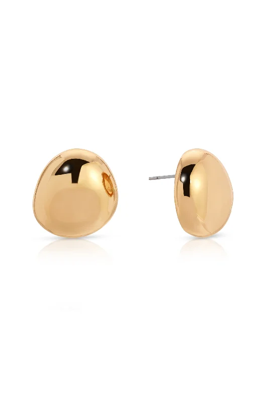 Premium Diamond Jewelry At Once-In-A-Lifetime Discounts Polished Pebble Stud Earrings