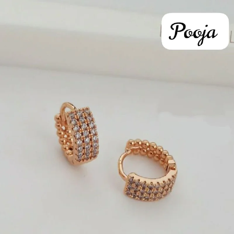 Elegant Jewelry At Unbeatable Prices – Shop Today Pooja Bangles Rose Gold Plated Stud Earrings