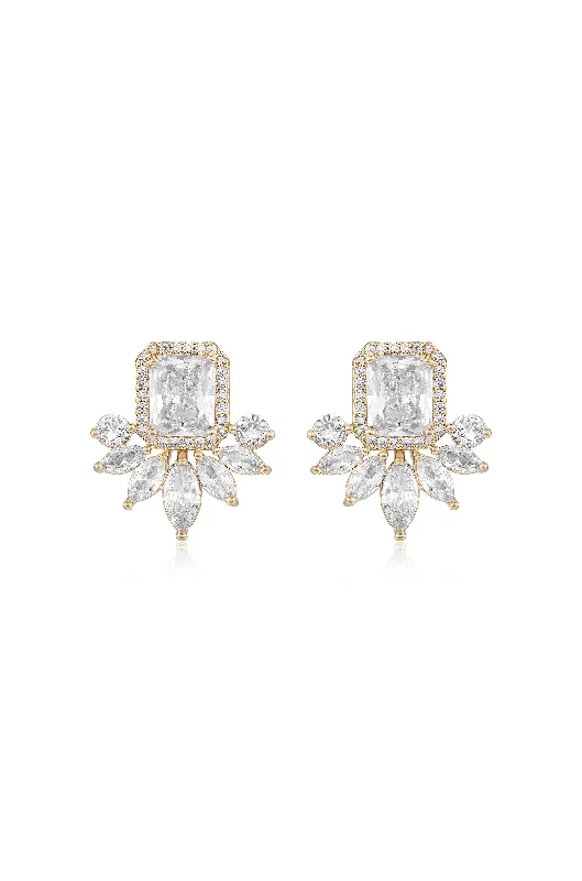 Grab Your Favorite Jewelry At The Lowest Prices Shine Crystal Stud Earrings