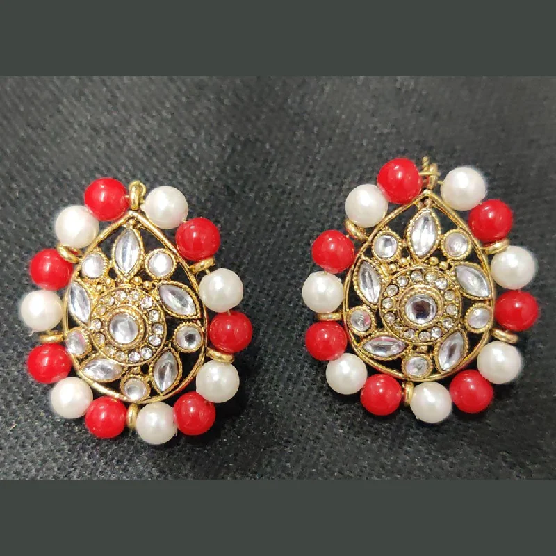 Limited-Stock Jewelry Clearance – Grab Your Favorites Now Shreeji Gold Plated Stud Earrings