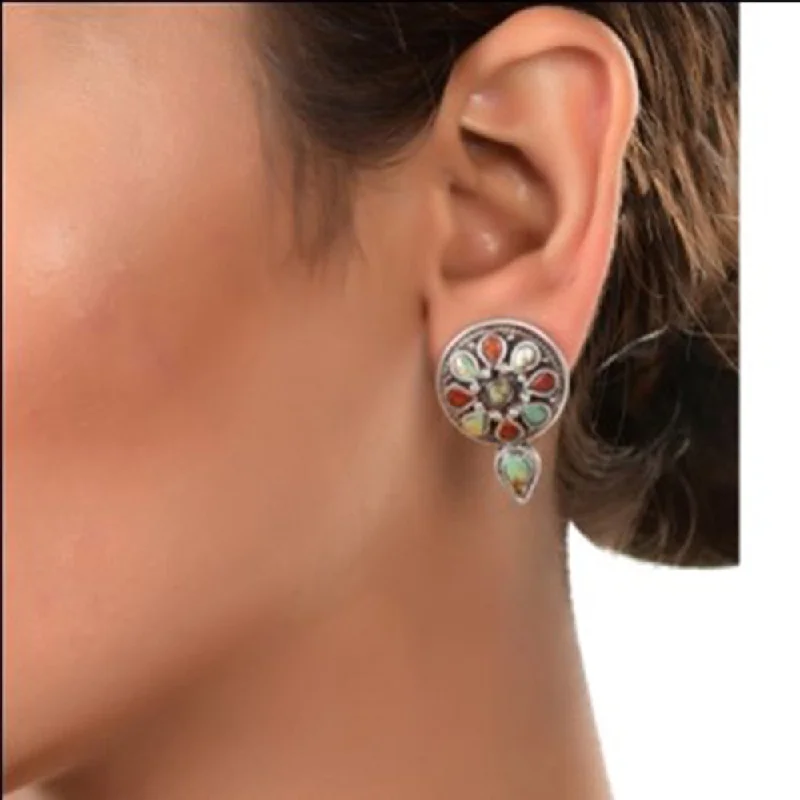 Shop Dazzling Jewelry At The Best Prices Silver Mountain 925 Sterling Silver Stud Earrings