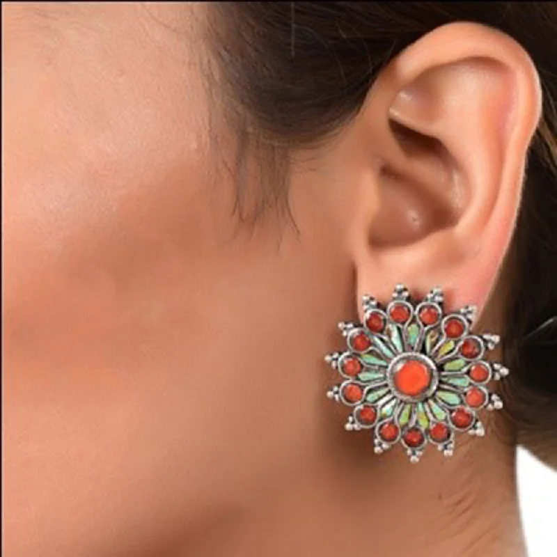 Discounted Jewelry For A Glamorous Look Silver Mountain 925 Sterling Silver Stud Earrings