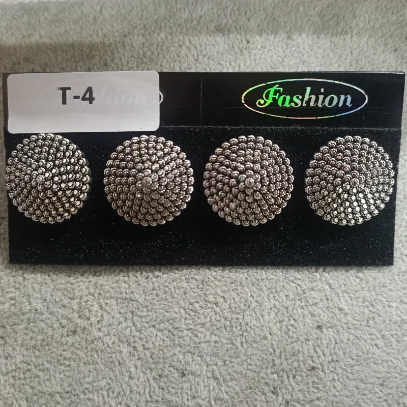 Customized Silver Jewelry For Unique Style Tahura Oxidised Plated Stud Earrings