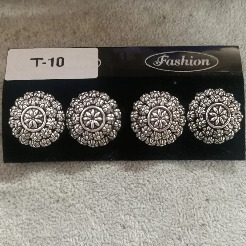 Don't Miss Out – Shop Elegant Jewelry For Less Tahura Oxidised Plated Stud Earrings