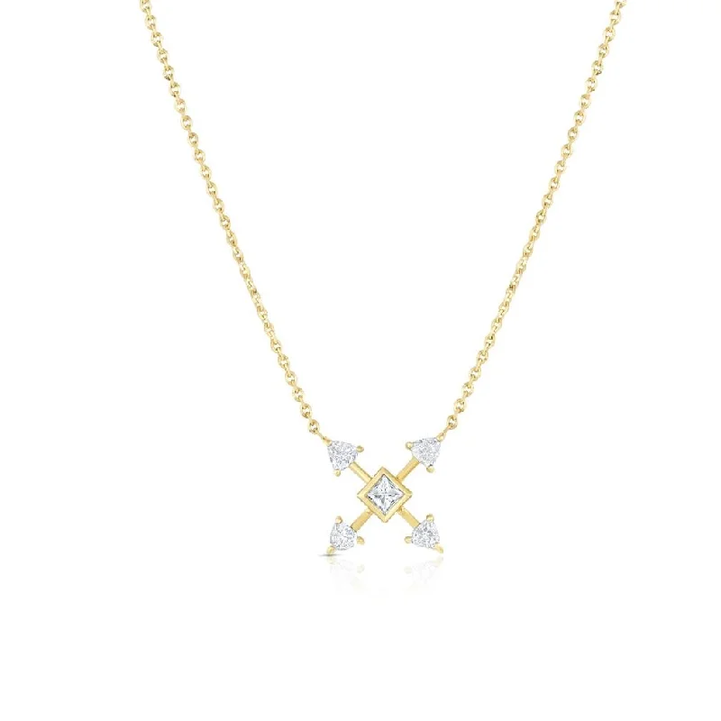 Flash Jewelry Sale – Get Stunning Pieces At Low Prices Dainty Pure Energy Necklace - 18k Gold + Diamonds