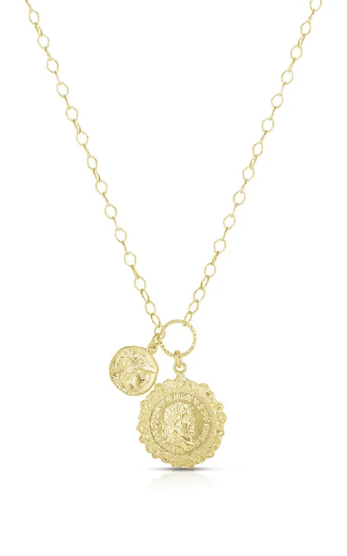 Luxury Jewelry At Budget-Friendly Prices – Grab Yours Now Double Coin Statement Necklace