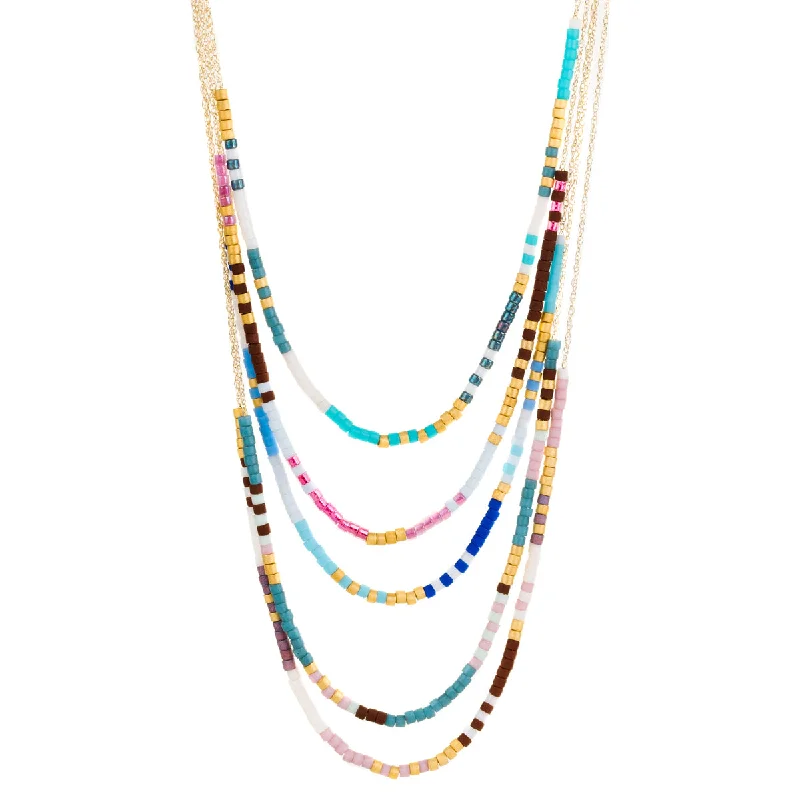 Exclusive Jewelry Sale – Grab Timeless Pieces Now Japanese Microbead Necklaces - 14k Gold Chain