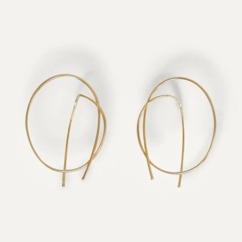 Stunning Jewelry Pieces At The Lowest Prices Ever Kathleen Whitaker 14k Pair of Medium Rope Earrings