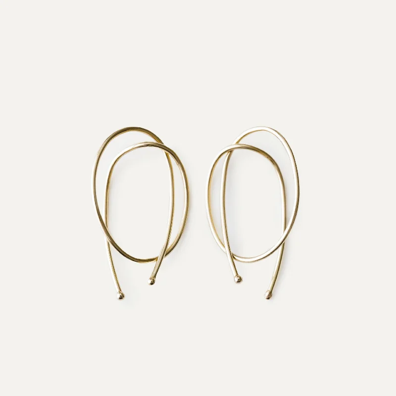 Your Dream Jewelry At Dream Prices – Shop Now Kathleen Whitaker 14k Pair of Small Rope Earrings