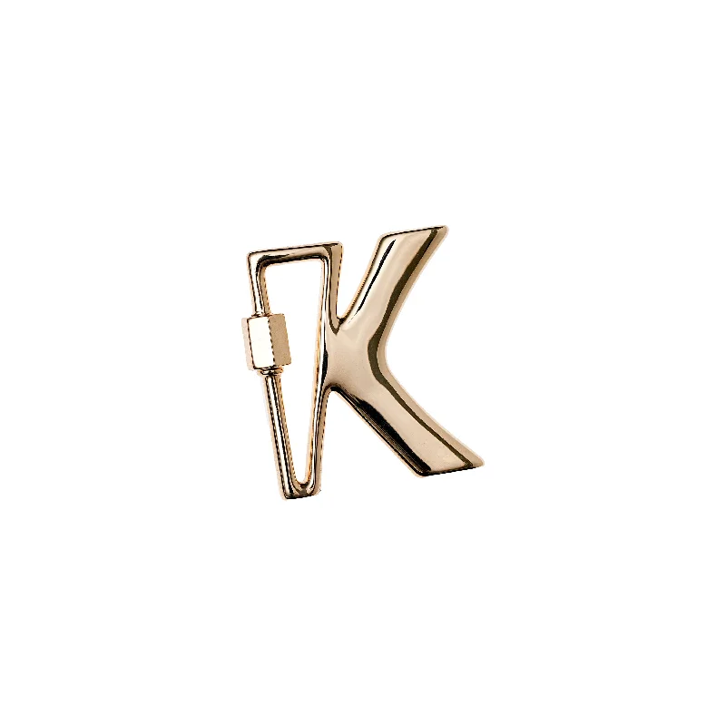 Once-A-Year Jewelry Deals – Shop Before They’Re Gone Marla Aaron 14k Gold Small Letter K Lock