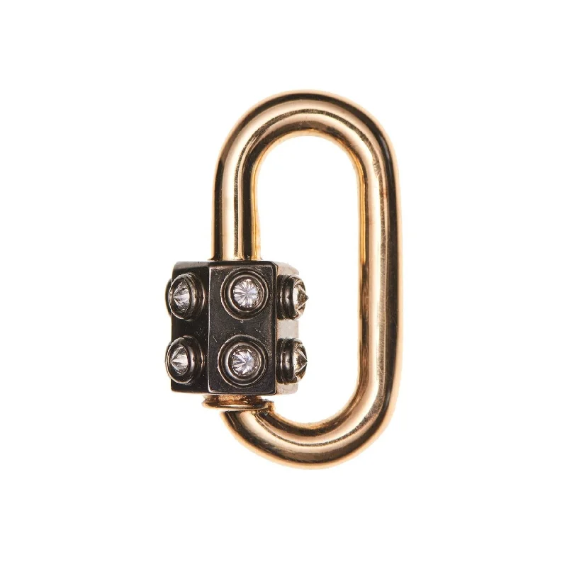 Final Call For Exquisite Jewelry At Reduced Rates Marla Aaron 14k Yellow Gold & Diamond Chubby Medium Consuelo Lock