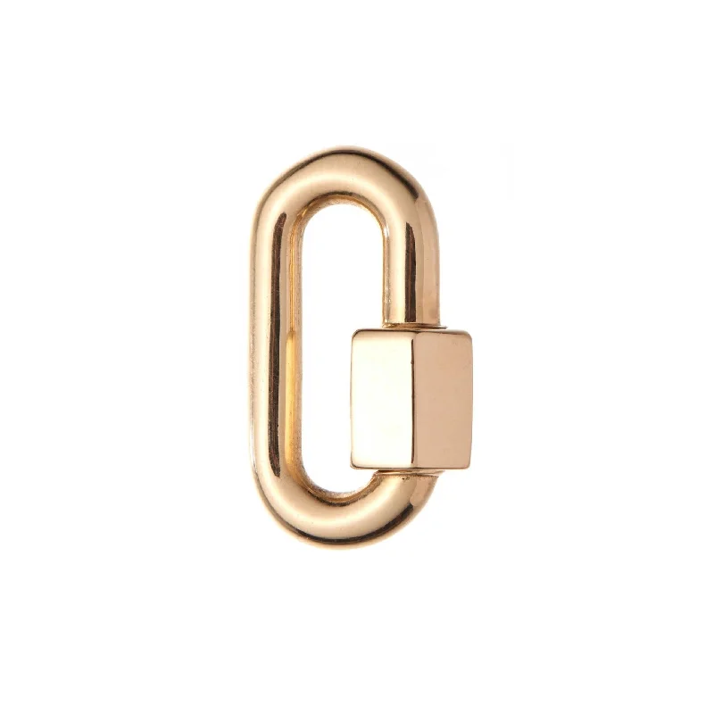 Your Perfect Accessory At The Perfect Price Marla Aaron 14k Yellow Gold Chubby Medium Lock