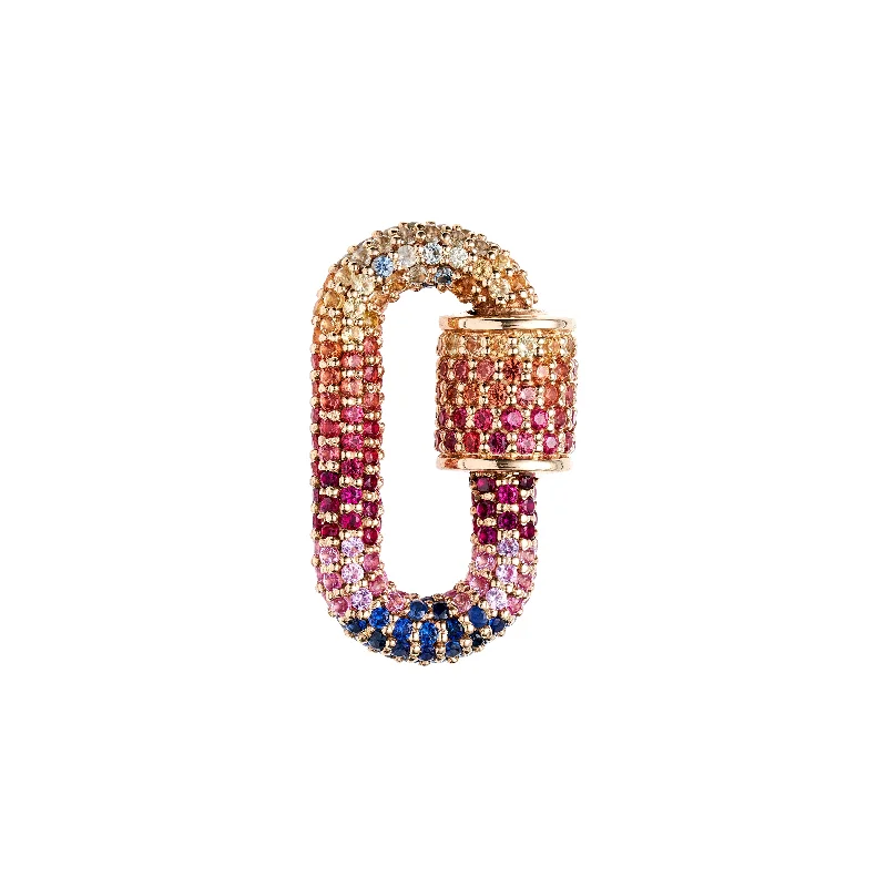 Exclusive Jewelry Offers – Sparkle For Less Marla Aaron 14kt Allstone Ombre Sapphire Chubby Baby Lock