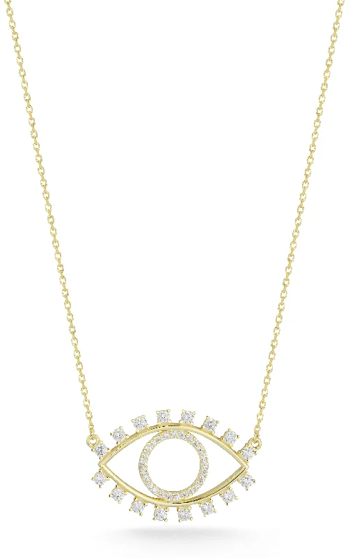 Affordable Glamour – Must-Have Jewelry At Special Rates Open Evil Eye Necklace