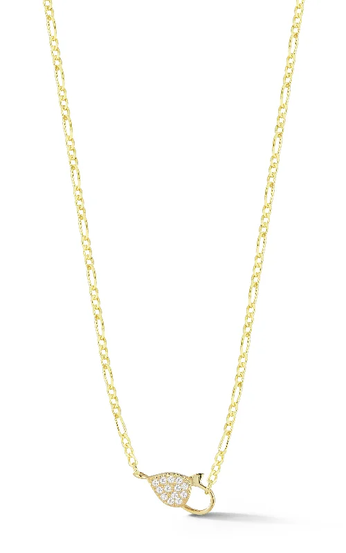 Seasonal Jewelry Sale – Upgrade Your Collection Pavé Clasp Link Necklace