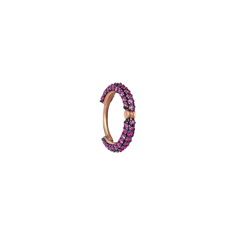 Modern Jewelry At Exclusive Discounts – Shop Today Pave Ruby Hoop Piercing