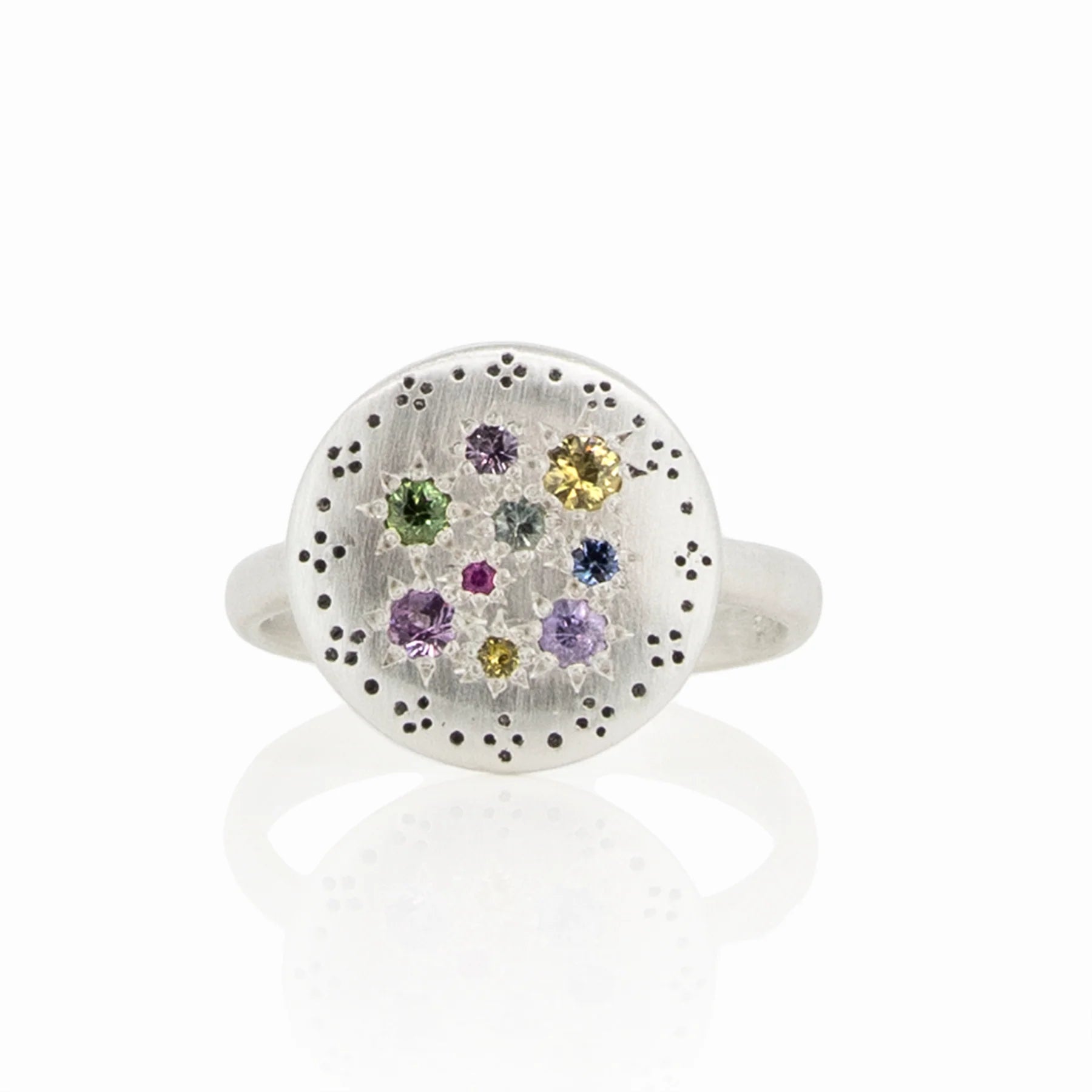 Affordable Luxury Jewelry For Every Occasion Silver Lights Sapphire Ring - Sterling Silver + Sapphires