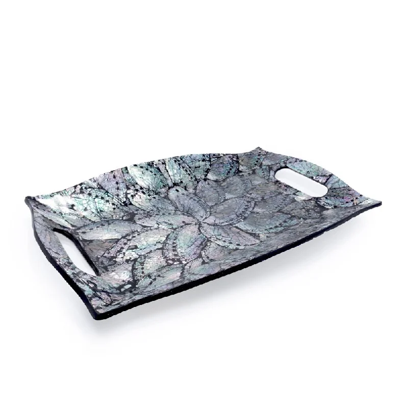 Buy More, Save More – Special Jewelry Discounts Wings Of Heaven Abalone Mosaic Decorative Serving Tray